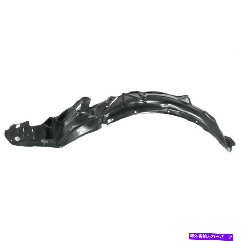 フェンダーライナー Acura TL 99-01、フロント、ドライバーサイドフェンダースプラッシュシールド、プラスチック For Acura TL 99-01, Front, Driver Side Fender Splash Shield, Plastic