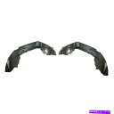 フェンダーライナー 2つのフェンダーライナーのペアセットフロント左と右51162445、5116245af lh&rh Pair Set of 2 Fender Liners Front Left-and-Right 5116244AF, 5116245AF LH & RH