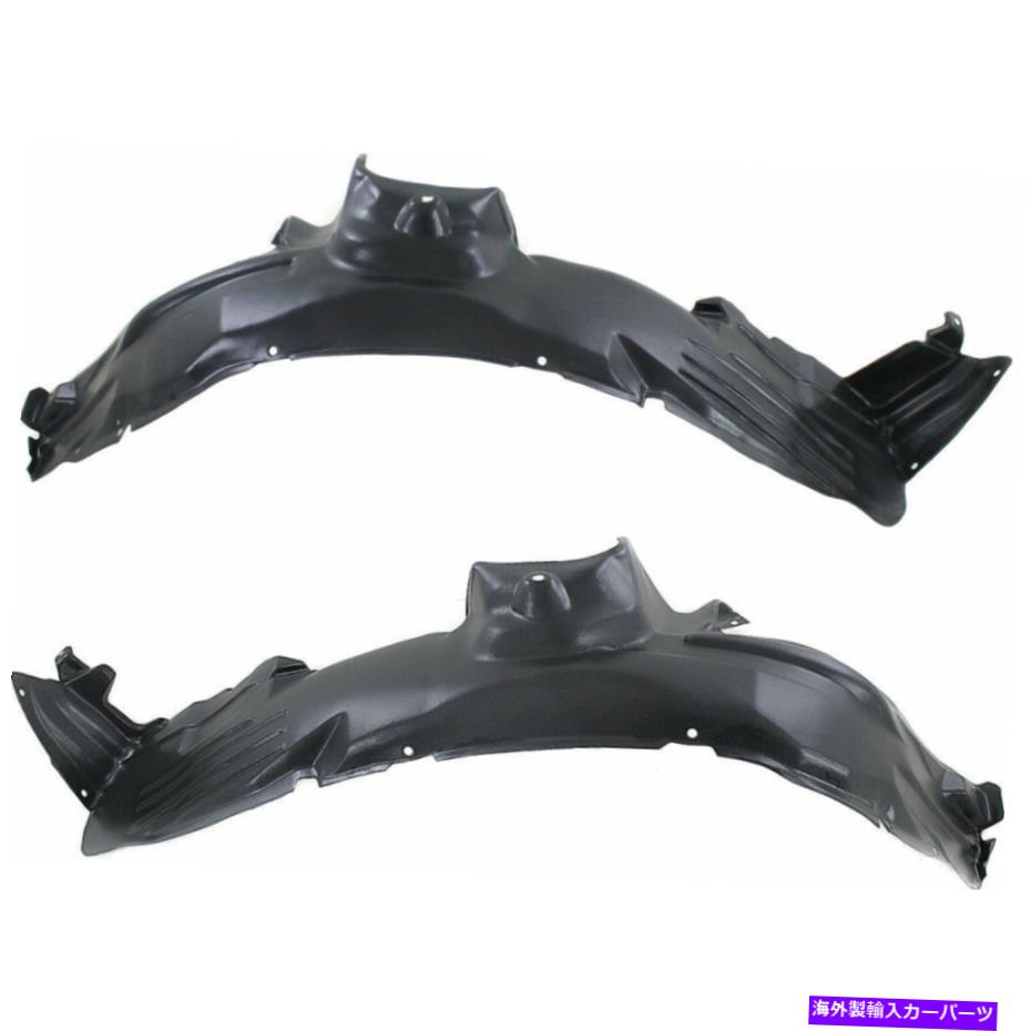 フェンダーライナー Kia Rio Splash Guard/Fender Liner 2001 2002 LH＆RHペア/セットフロントKI1248102 For Kia Rio Splash Guard/Fender Liner 2001 2002 LH & RH Pair/Set Front KI1248102