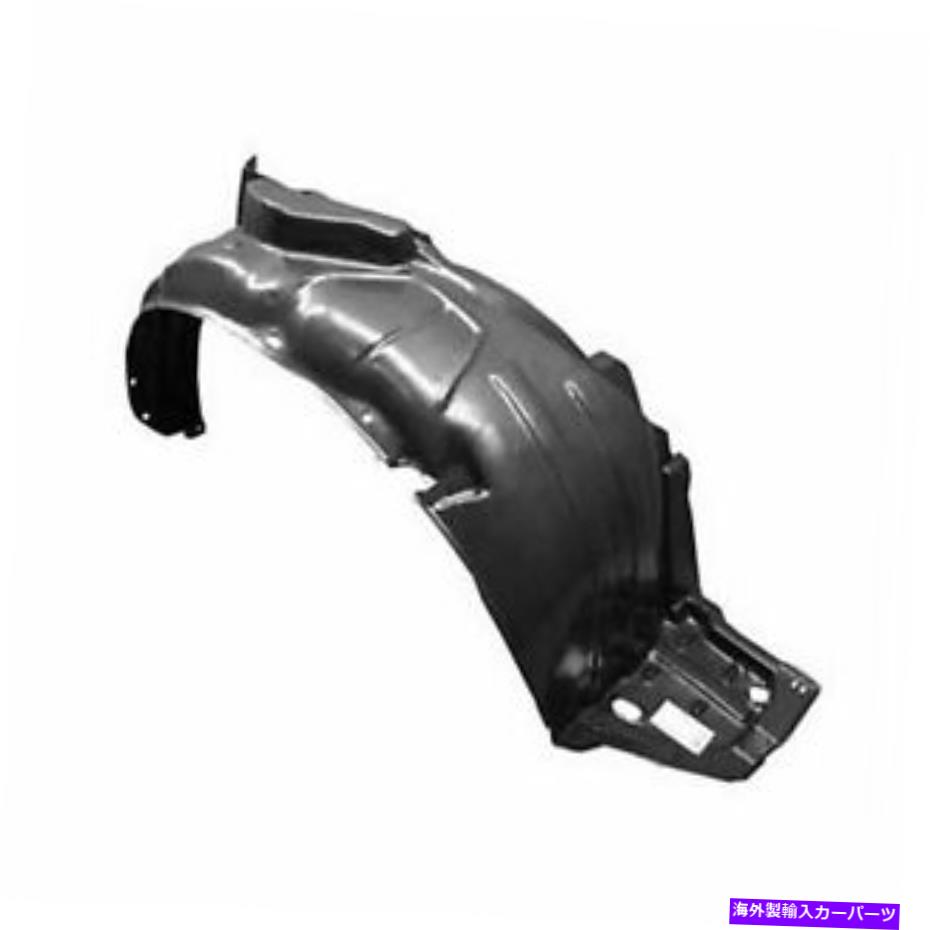 フェンダーライナー 新しいフィット2007-2008ホンダフィットHO1251112右乗客サイドインナーフェンダープラスチック New Fits 2007-2008 Honda Fit HO1251112 Right Passenger Side Inner Fender Plastic