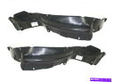 フェンダーライナー 86-97 D21 Hardbody NI1248103 NI1249103用の新しいフロントインナーフェンダーライナーセット New Front Inner Fender Liner Set For 86-97 D21 Hardbody NI1248103 NI1249103