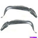 フェンダーライナー ジープグランドチェロキースプラッシュガード/フェンダーライナー1993-1998 LH＆RHペアフロント For Jeep Grand Cherokee Splash Guard/Fender Liner 1993-1998 LH & RH Pair Front