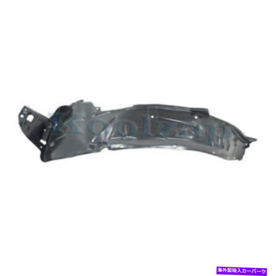フェンダーライナー 2003-03のシビックハイブリッドセダンフロントスプラッシュシールドインナーフェンダーライナー左側 For 2003-03 Civic Hybrid Sedan Front Splash Shield Inner Fender Liner Left Side
