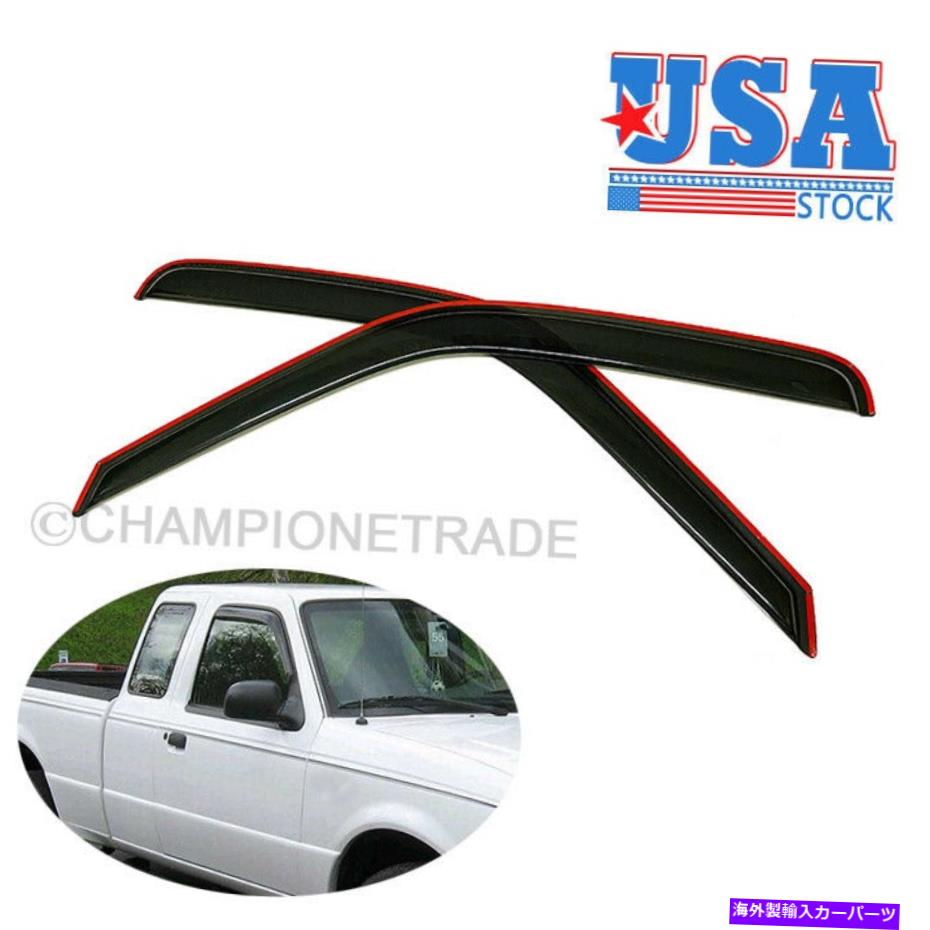 US IN-CHANNEL Window Visors Sun Vent Guard For 94-01 Dodge Ram 1500/2500/3500 2Dカテゴリバグシールド状態新品メーカー車種発送詳細全国一律 送料無料 （※北海道、沖縄、離島は省く）商品詳細輸入商品の為、英語表記となります。Condition: NewFeatures: Easy Fit, Tinted, Slim-line DesignManufacturer Warranty: 90 DayOE/OEM Part Number: Does not applyNumber of Pieces: 4Fitment Type: Direct ReplacementMaterial: AcrylicAttachment Type: AdhesivePlacement on Vehicle: Left, RightInstallation Type: Tight Inside Window Channel, NOT direct tape on outside windowFinish: High Quality Reinforced Acrylic in Dark Smoke ColorFitment(1): Fit for 1994-2001 Dodge Ram 1500Manufacturer Part Number: Does not applyBrand: UnbrandedColor: SmokeType: Wind DeflectorFitment(2): Fit for 1994-2002 Dodge Ram 2500 3500UPC: Does not apply 条件：新品機能：簡単、色付き、スリムラインデザインメーカー保証：90日OE/OEM部品番号：適用されませんピース数：4装備タイプ：直接交換素材：アクリルアタッチメントタイプ：接着剤車両への配置：左、右インストールタイプ：外側のウィンドウに直接テープではなく、ウィンドウチャネルがタイト仕上げ：ダークスモークカラーの高品質の強化アクリルフィットメント（1）：1994-2001 Dodge Ram 1500に適合しますメーカーの部品番号：適用されませんブランド：ブランドなし色：煙タイプ：風のディフレクターフィットメント（2）：1994-2002 Dodge Ram 2500 3500に適合しますUPC：適用されません《ご注文前にご確認ください》■海外輸入品の為、NC・NRでお願い致します。■取り付け説明書は基本的に付属しておりません。お取付に関しましては専門の業者様とご相談お願いいたします。■通常2〜4週間でのお届けを予定をしておりますが、天候、通関、国際事情により輸送便の遅延が発生する可能性や、仕入・輸送費高騰や通関診査追加等による価格のご相談の可能性もございますことご了承いただいております。■海外メーカーの注文状況次第では在庫切れの場合もございます。その場合は弊社都合にてキャンセルとなります。■配送遅延、商品違い等によってお客様に追加料金が発生した場合や取付け時に必要な加工費や追加部品等の、商品代金以外の弊社へのご請求には一切応じかねます。■弊社は海外パーツの輸入販売業のため、製品のお取り付けや加工についてのサポートは行っておりません。専門店様と解決をお願いしております。■大型商品に関しましては、配送会社の規定により個人宅への配送が困難な場合がございます。その場合は、会社や倉庫、最寄りの営業所での受け取りをお願いする場合がございます。■輸入消費税が追加課税される場合もございます。その場合はお客様側で輸入業者へ輸入消費税のお支払いのご負担をお願いする場合がございます。■商品説明文中に英語にて”保証”関する記載があっても適応はされませんのでご了承ください。■海外倉庫から到着した製品を、再度国内で検品を行い、日本郵便または佐川急便にて発送となります。■初期不良の場合は商品到着後7日以内にご連絡下さいませ。■輸入商品のためイメージ違いやご注文間違い当のお客様都合ご返品はお断りをさせていただいておりますが、弊社条件を満たしている場合はご購入金額の30％の手数料を頂いた場合に限りご返品をお受けできる場合もございます。(ご注文と同時に商品のお取り寄せが開始するため)（30％の内訳は、海外返送費用・関税・消費全負担分となります）■USパーツの輸入代行も行っておりますので、ショップに掲載されていない商品でもお探しする事が可能です。お気軽にお問い合わせ下さいませ。[輸入お取り寄せ品においてのご返品制度・保証制度等、弊社販売条件ページに詳細の記載がございますのでご覧くださいませ]&nbsp;