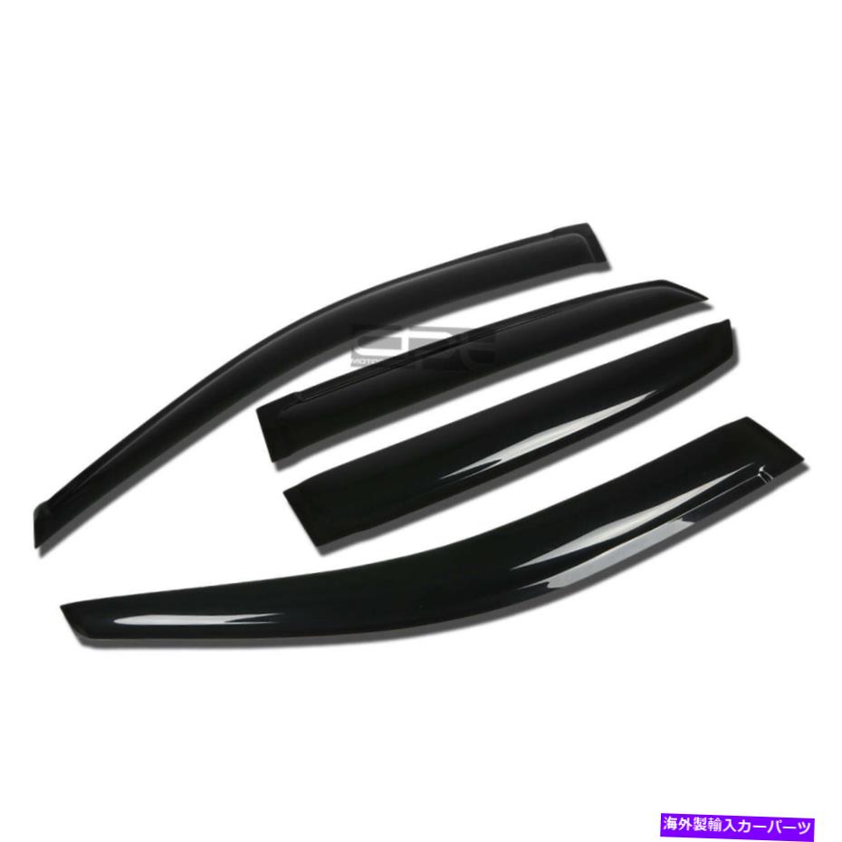 バグシールド フィット04-09 Lexus RX XU30 SMOKE TINT WINDOWS VISOR/WIND DEFLECTOR VENT RAIN GUARD..