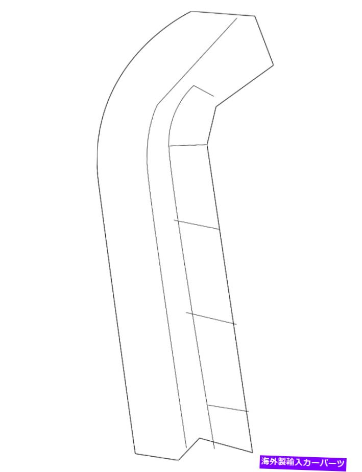 バグシールド OEM New 2011-2016 GMシボレークルーズフードアウターウェザーストリップシール右9478761..