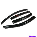 バグシールド 97-05 VW Passat B5 3bのダークピントウィンドウバイザー/風ディフレクターベントレインシェード DARK TINT WINDOW VISOR/WIND DEFLECTOR VENT RAIN SHADE FOR 97-05 VW PASSAT B5 3B(2)