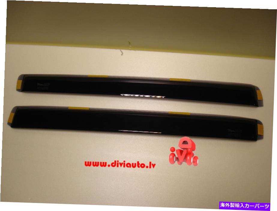 Х Volvo V70 2000-2007 Estate 5D Wind Deflectors 2.PC HEKO 31228 -TΤߥꥢ For VOLVO V70 2000 - 2007 ESTATE 5D Wind deflectors 2.pc HEKO 31228-T ONLY REAR