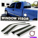バグシールド 1999-2002 2003 2004 2005 2006シボレーシルバラード1500 2500のウィンドウバイザー Window Visor For 1999-2002 2003 2004 2005 2006 Chevrolet Silverado 1500 2500(2)