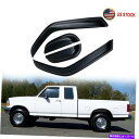 バグシールド 1997年から2003年の4xフォードF-150拡張キャブピックアップベントウィンドウバイザーレインデフレクター 4x For 1997-2003...