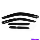 バグシールド 01-12のフォードエスケープウィンドウバイザースモークディフレクターベントシェードガード4PCS For 01-12 Ford Escape Window Visors Smoked Deflector Vent Shade Guard 4PCS(2)