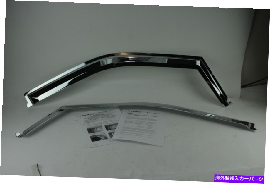 バグシールド ?OEM VFL3Z18246C本物のフォードクロムエアデフレクターサイドウィンドウ ~ OEM VFL3Z182..