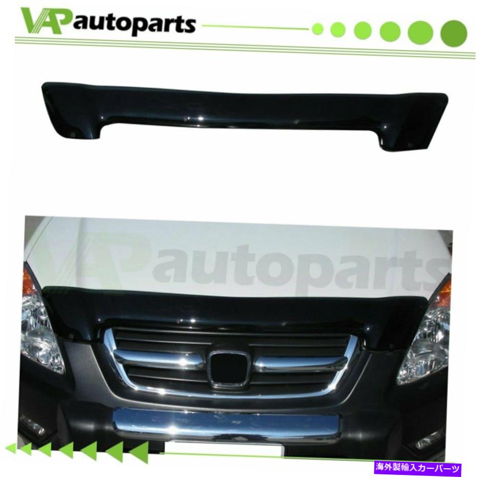 バグシールド 2002年から2006年のホンダCR-Vストーン＆バグフードシールドベントシェードアクリル For 2002-2006 Honda CR-V Stone & Bug Hood Shield Ventshade Acrylic【並行輸入品】