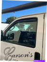 バグシールド サイドウィンドウ換気バイザー(1996-2021 Express)Wind Air Sun Deflector Rain Guards Side Window Vent Visors (1996-2021 EXPRESS) Wind Air Sun Deflector Rain Guards(2)