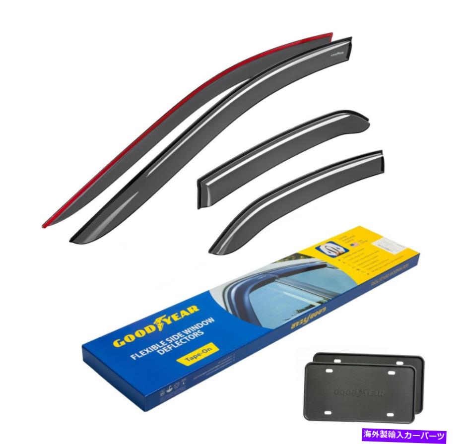 Front Grill - バグシールド レインガードの換気バイザーは18-21トヨタカムリシャッタープルーフのシェード Rain Guards Vent Visors Shade for 18-21 Toyota Camry SHATTERPROOF【並行輸入品】