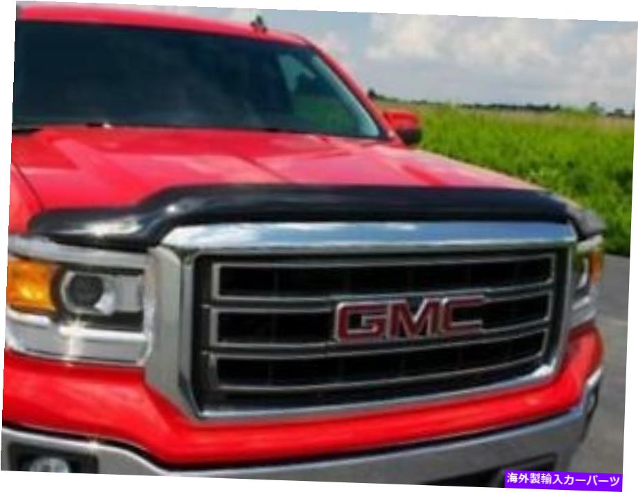 乐天商城 - バグシールド AVS著名なバグフェクターIIフードシールド - 15-18 GMC Sierra 2500の煙 AVS High Profile Bugflector II Hood Shield - Smoke for 15-18 GMC Sierra 2500【並行輸入品】