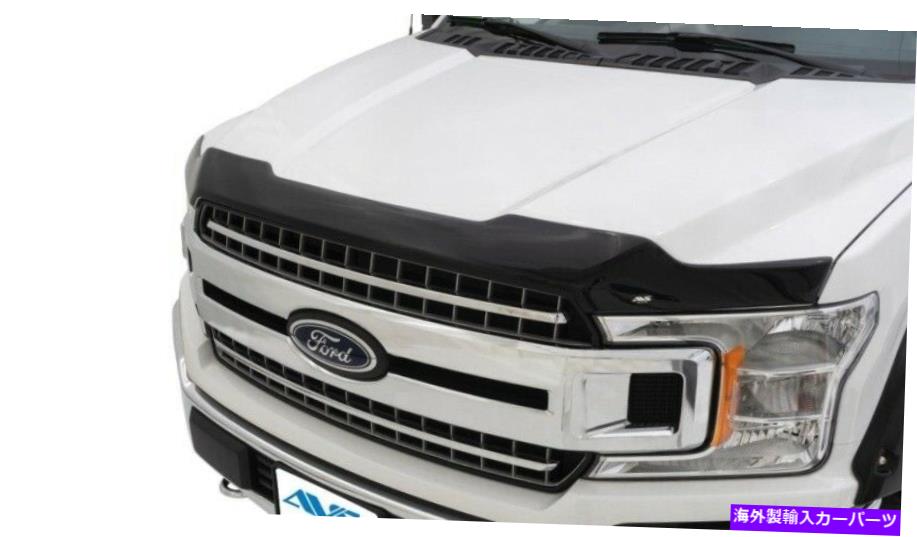 Us Custom Parts Shop USDMのバグシールド 日産パスファインダーエアロスキンのAVS 2017+ AVS 2017+ for Nissan Pathfinder Aeroskin Low Profile Acrylic Hood Shield - Smoke【並行輸入品】｜アングル3