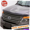 バグシールド AVS 25228 1992年から2007年のFord Econoline VanのBugflector IIフードシールド AVS 25228 Bugflector II Hood Shield for 1992-2007 Ford Econoline Van(2)