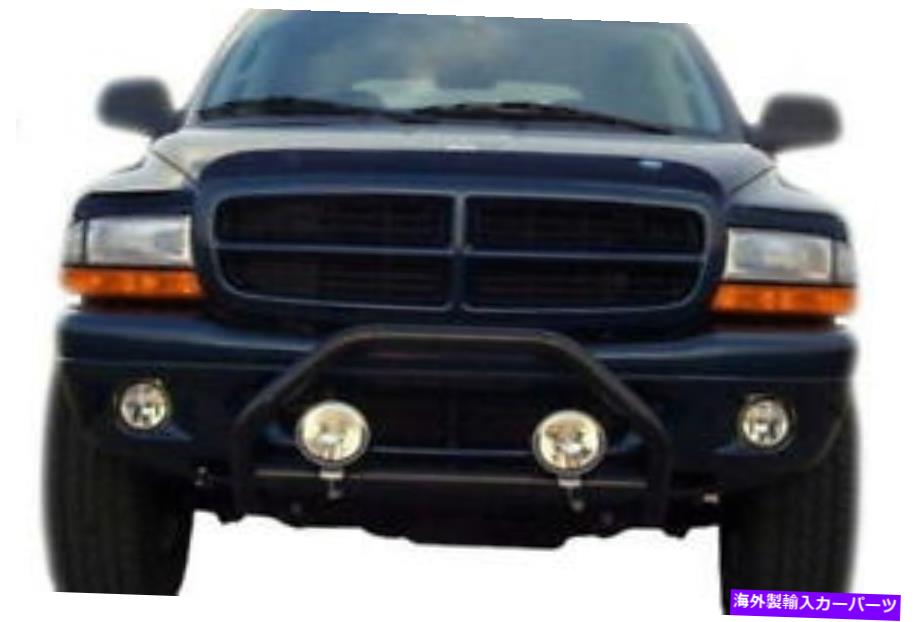 Front Grill - バグシールド AVS著名なバグフェクターIIフードシールド - 97-04ダッジダコタの煙 AVS High Profile Bugflector II Hood Shield - Smoke for 97-04 Dodge Dakota【並行輸入品】
