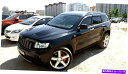 バグシールド Jeep Grand Cherokee 2010-2021 Black Tape Sun Rain Guard 3Dに設定されています Window Visors Set For Jeep Grand Cherokee 2010-2021 Black Tape Sun Rain Guard 3D(2)