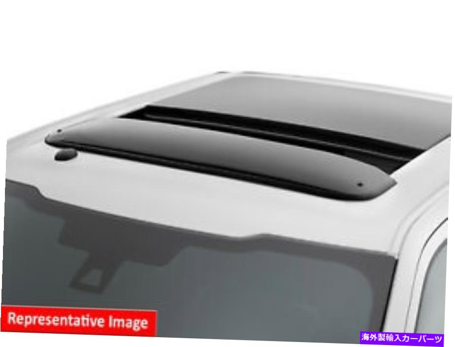 バグシールド Weathertech No-Drill Sunroof Wind Deflector for Escape / Tribute / Mariner WeatherTech No-Drill Sunroof Wind Deflector for Escape / Tribute / Mariner