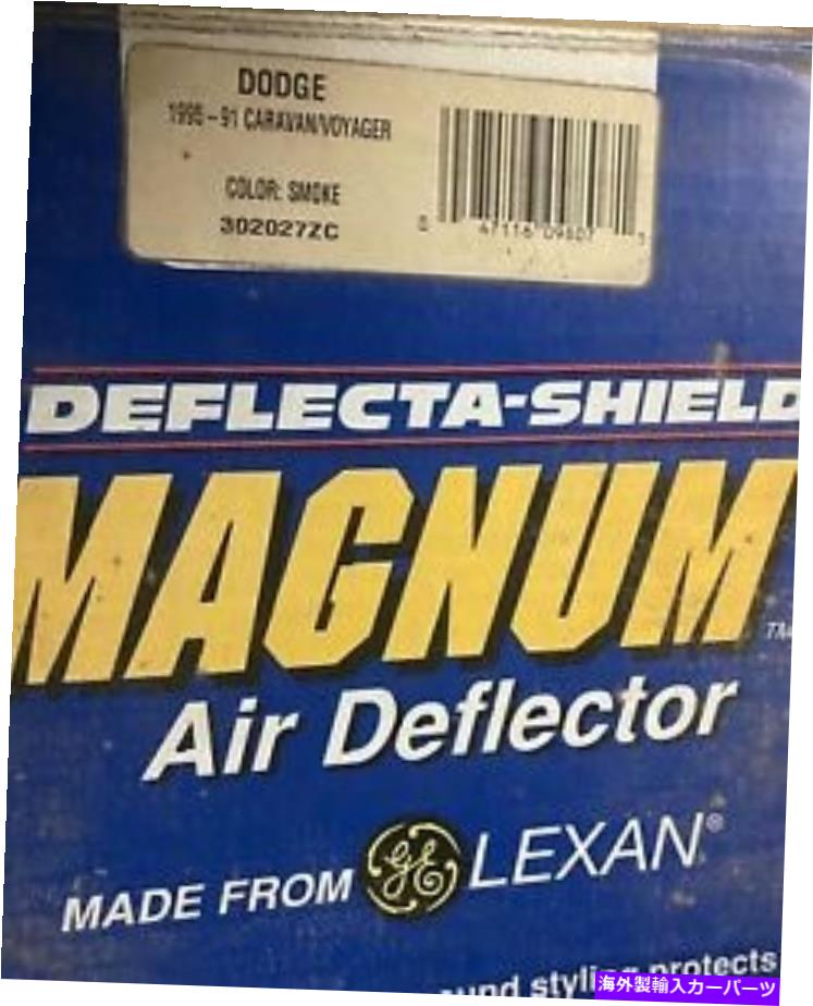 バグシールド 新しいdeflectaシールドバグシールド/デフレクター302027ZCキャラバン/ボイジャー（91-95）！ New Deflecta Shield Bug Shield/Deflector 302027ZC Caravan/Voyager (91-95) !【並行輸入品】