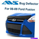 バグシールド AVSフードフェクターダークスモークフードプロテクターバグシールド06-09フォードフュージョン20756 AVS Hoodflector Dark Smoke Hood Protector Bug Shield For 06-09 Ford Fusion 20756