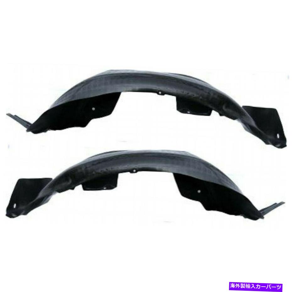 フェンダーライナー フォードマスタングスプラッシュガード/フェンダーライナー1999-2004 LHおよびRHペア/セットフロント For Ford Mustang Splash Guard/Fender Liner 1999-2004 LH and RH Pair/Set Front