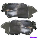 フェンダーライナー Chevy 22640830、22640831ペアの2つのフェンダーライナーフロント左と右のセット Set of 2 Fender Liners Front Left-and-Right for Chevy 22640830, 22640831 Pair