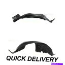 フェンダーライナー 2つのフロントドライバーと乗客のサイドのフェンダーライナーセットフォードマスタング Fender Liner Set of 2 Front Driver & Passenger Side Fits Ford Mustang