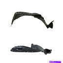 tF_[Ci[ 2̃tgLHRHTCh̋ZbĝȂtF_[Ci[g^FJN[U[ɓK Fender Liner Without Metal Set of 2 Front LH And RH Side Fits Toyota FJ Cruiser