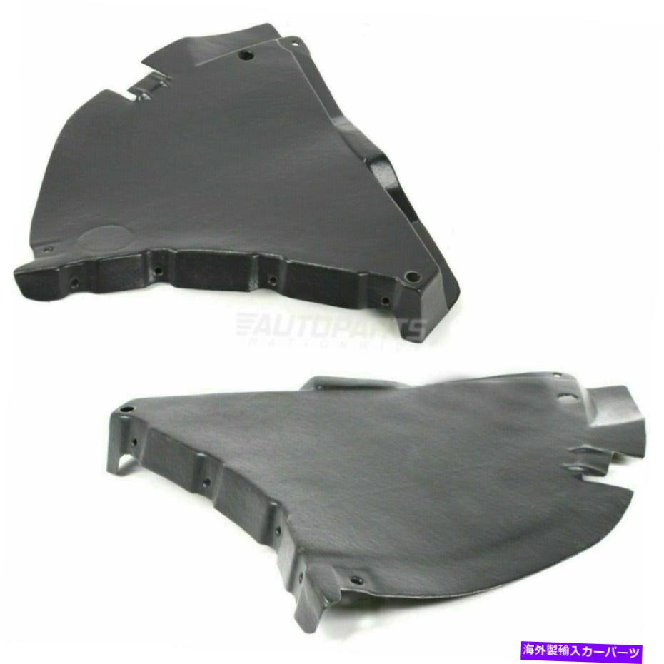 フェンダーライナー フェンダーライナースプラッシュシールドフロント右と左フィット03-06メルセデスベンツSL65 AMG Fender Liner Splash Shield Front Right & Left Fits 03-06 Mercedes-Benz Sl65 Amg