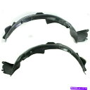 フェンダーライナー フェンダーライナーフロント左&右側フィット2010 2012 2012ヒュンダイジェネシスクーペ Fender Liner Front Left & Right Side Fits 2010 2011 2012 Hyundai Genesis Coupe