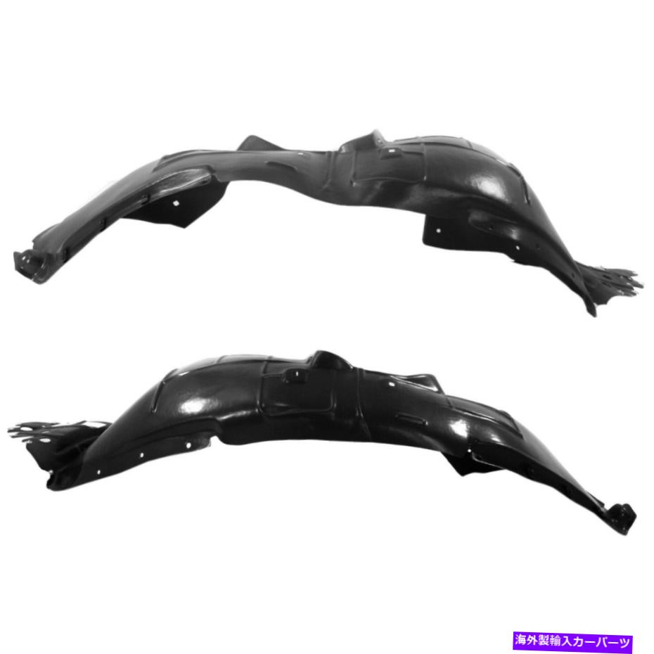 フェンダーライナー 2つのフロントドライバーと助手席側の新しいフェンダーライナーセット26202563、26202564ペア New Fender Liners Set of 2 Front Driver & Passenger Side 26202563, 26202564 Pair