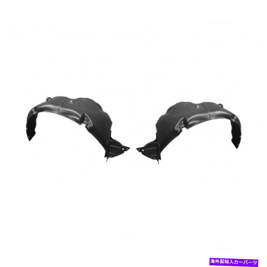 フェンダーライナー ヒュンダイヴェロスター2013 2014 2015フェンダーライナードライバーと乗客側のペア For Hyundai Veloster 2013 2014 2015 Fender Liner Driver and Passenger Side Pair