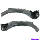 フェンダーライナー 2つの新しいセットHonda Accord Crosstour 2010-12フロントLH＆RHサイドフェンダーライナー New Set of 2 Fits HONDA ACCORD CROSSTOUR 2010-12 Front LH & RH Side Fender Liner