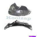 フェンダーライナー 03-11タウンカーフロントスプラッシュシールドインナーフェンダーライナー左&右セットペア For 03-11 Town Car Front Splash Shield Inner Fender Liner Left & Right SET PAIR