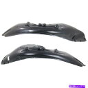 フェンダーライナー 300ペアの2つのフロントドライバーと助手席側LH RHの新しいフェンダーライナーセット New Fender Liners Set of 2 Front Driver & Passenger Side LH RH for 300 Pair