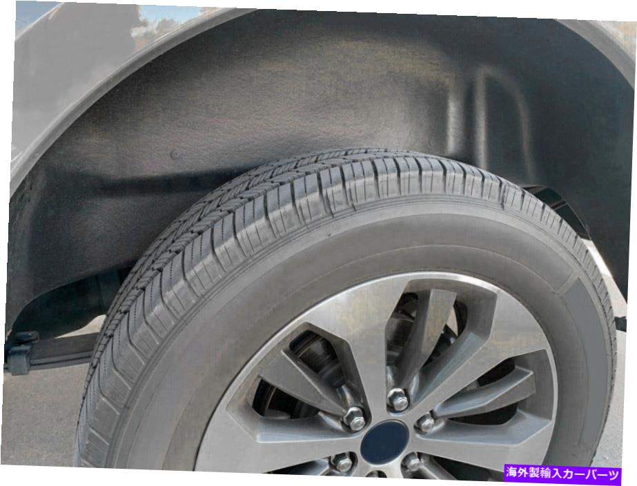 フェンダーライナー 79121ペアライナーリアホイールウェルガード2015-2020フォードF150の泥フラップ 79121 Pair Liners Rear Wheel Well Guards Mud Flaps For 2015-2020 Ford F150