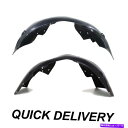 フェンダーライナー 2つのフロントドライバーと助手席側のフェンダーライナーセットグランドキャラバンに適合する Fender Liner Set of 2 Fro...