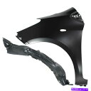 フェンダーライナー 2フェンダーのペアセットフロント左側のドライバーLH 5380252100、5387652141 Pair Set of 2 Fenders Front Left Hand Side Driver LH 5380252100, 5387652141