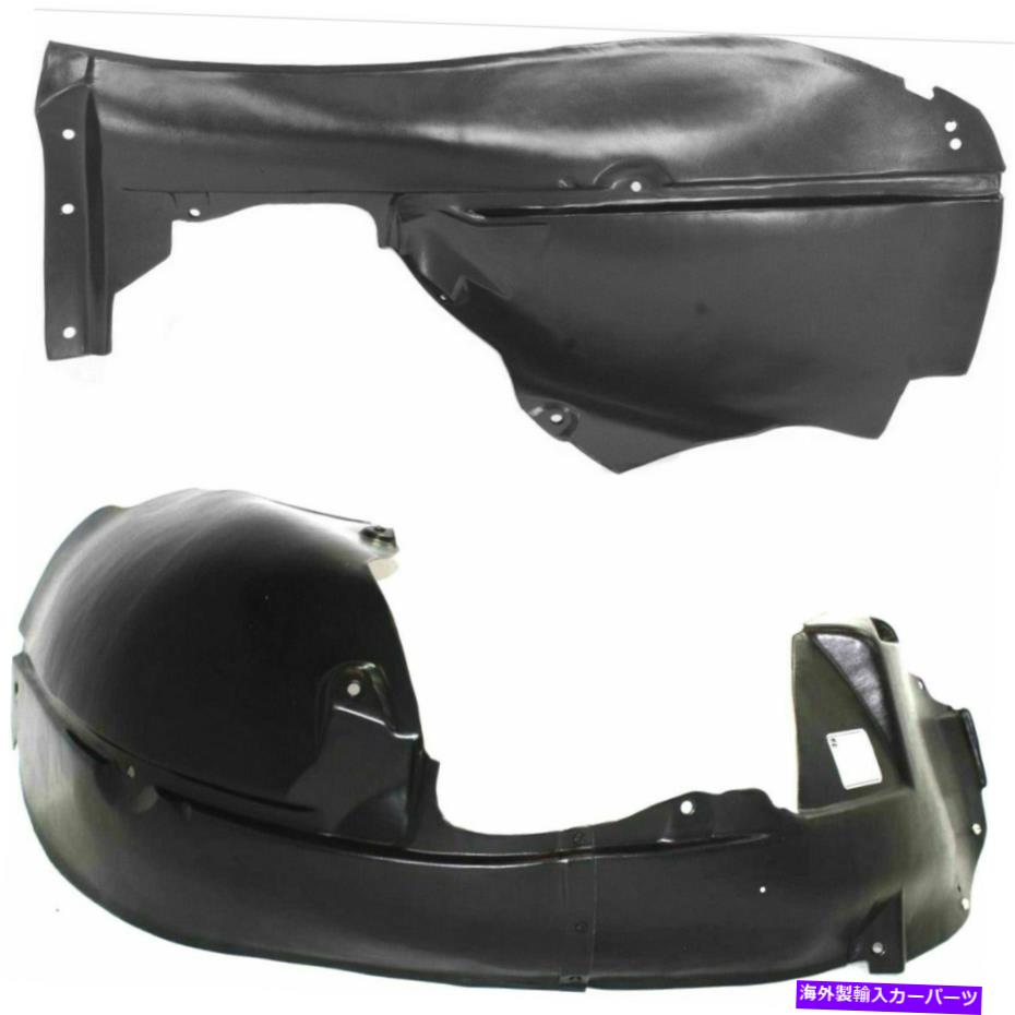 フェンダーライナー 新しいフィット2001-06クライスラーセブリングフロント左＆右フェンダーライナースプラッシュシールド New Fits 2001-06 Chrysler Sebring Front Left & Right Fender Liner Splash Shield