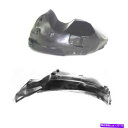 フェンダーライナー 03-11タウンカーフロントスプラッシュシールドインナーフェンダーライナー左&右セットペア For 03-11 Town Car Front Splash Shield Inner Fender Liner Left & Right SET PAIR