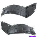 フェンダーライナー 63845EJ90A、63844EJ90A 2つのフェンダーライナーフロント左右lH&RHペアのセット 63845EJ90A, 63844E...