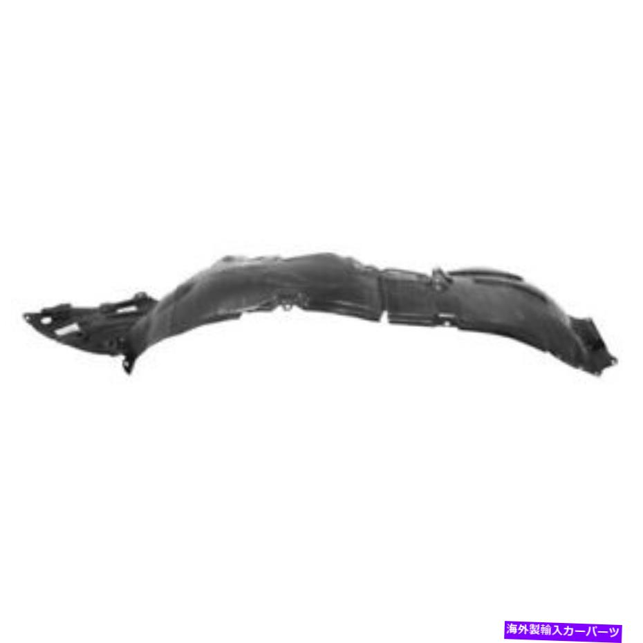 フェンダーライナー 15-18のムラーノフロントスプラッシュシールドインナーフェンダーライナーパネルプラスチック左側 For 15-18 Murano Front Splash Shield Inner Fender Liner Panel Plastic Left Side