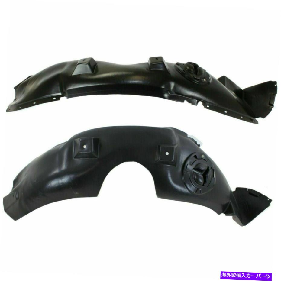 フェンダーライナー 新しいフロント右側左フェンダーライナースプラッシュシールドフィット2010-2013シボレーequinox New Front Right-Left Fender Liner Splash Shield Fits 2010-2013 Chevrolet Equinox