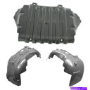 フェンダーライナー 07-13シボレーアバランチの新しいフロントフェンダーライナー&エンジンアンダーカバーセット New Front Fender Liner ...