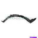 フェンダーライナー 02-06のCAPA Altima Front Splash ShieldインナーフェンダーライナーパネルRHパッシャー CAPA For ...