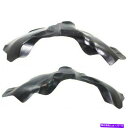 フェンダーライナー 2フィットの新しいセットFord F-150 2010-2014 Front Left&Right Sideフェンダーライナー New Se...