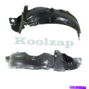 フェンダーライナー フィット02-05セドナバンフロントスプラッシュシールドインナーフェンダーライナー左右セットペア Fits 02-05 Sedona Van...